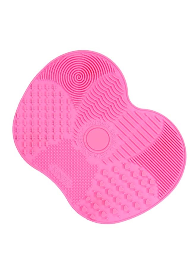 Makeup Brush Cleaning Mat Pink - Image 2