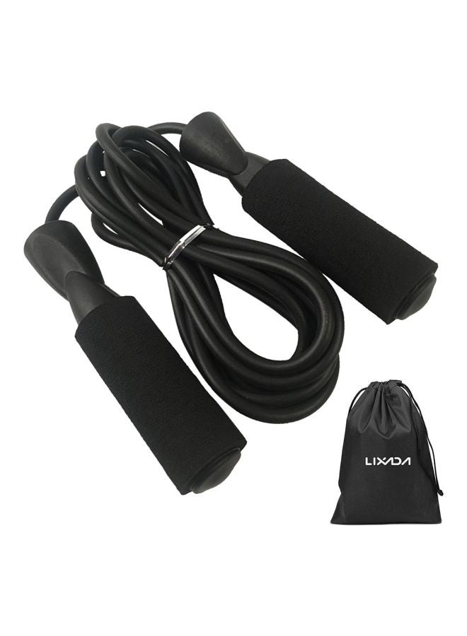 LIXADA Adjustable Jump Rope With Carry Pouch 2.8meter  - Image 1