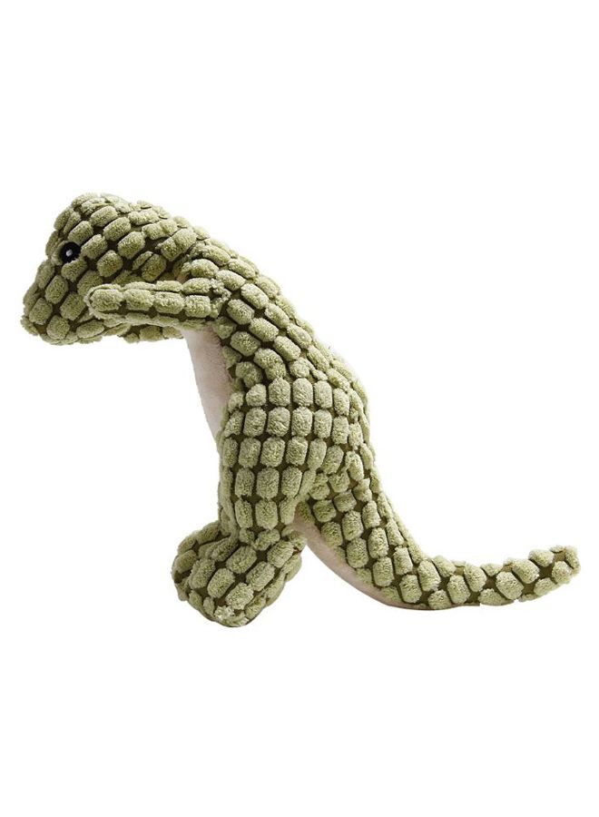 Dinosaur Shaped Pet Molar Toy Green/Pink S - Image 2