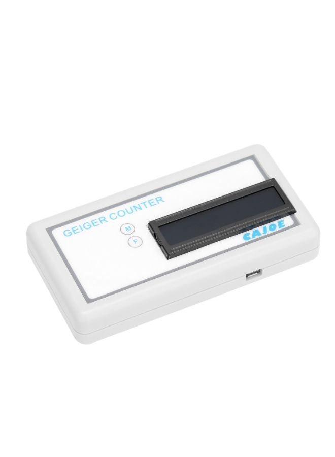 Geiger Counter Assembled Nuclear Radiation Detector White 15cm  - Image 2