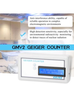 Generic Geiger Counter Assembled Nuclear Radiation Detector White 15cm  - Image 4