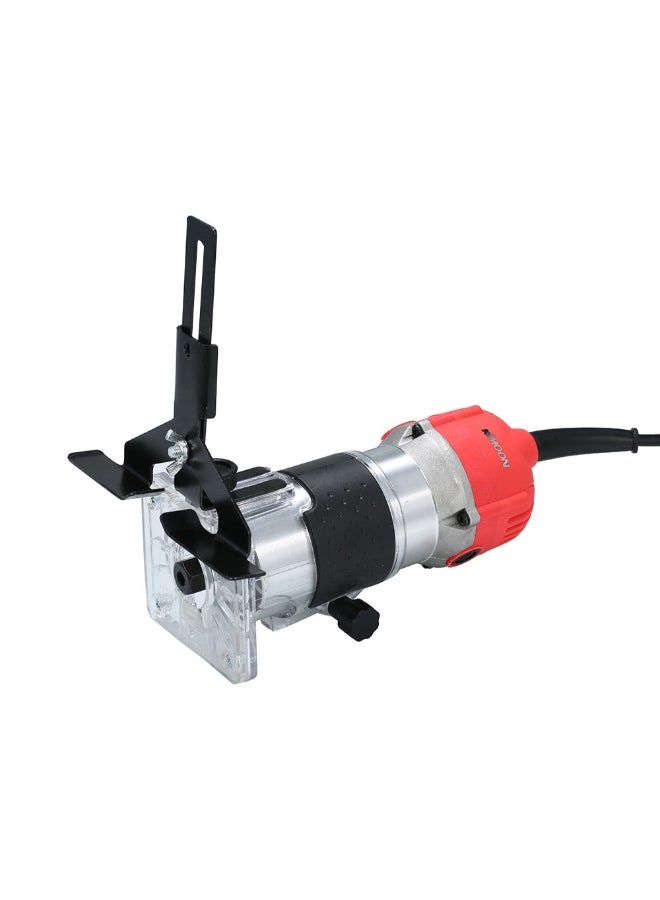 Guide Wood Laminate Electric Trimmer Silver/Red/Black 7.87 x 3.54 x 3.3inch  - Image 2