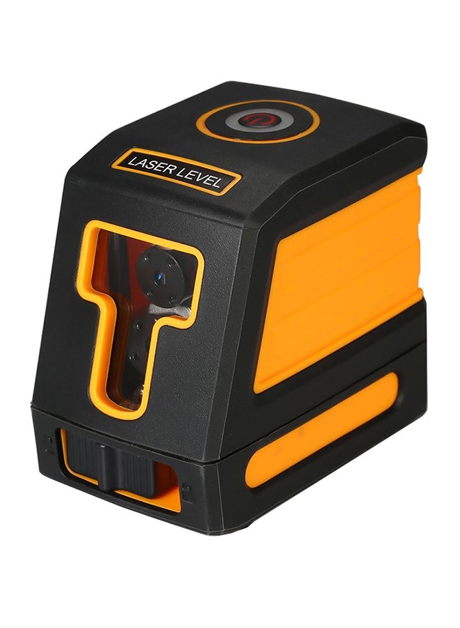 Self-Leveling 2 Line Laser Level Yellow/Black 3.5 x 2.3 x 3.3inch - Image 1