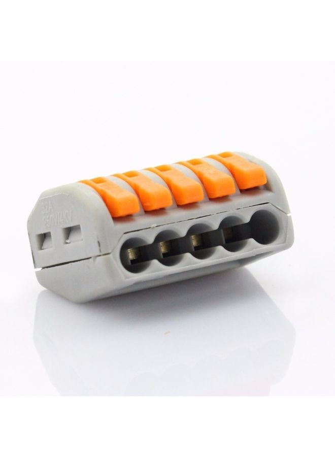 Generic - Flame Retardant Cable Connector Grey/Orange - Image 1