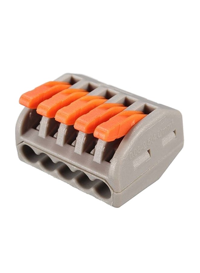 Generic Flame Retardant Cable Connector Grey/Orange  - Image 1