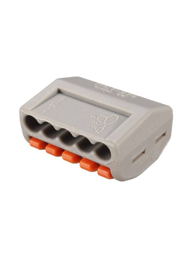 Generic Flame Retardant Cable Connector Grey/Orange  - Image 2