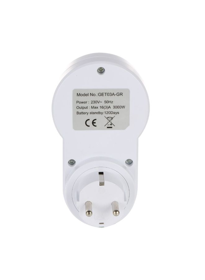 Smart Socket Digital Timer White  - Image 3