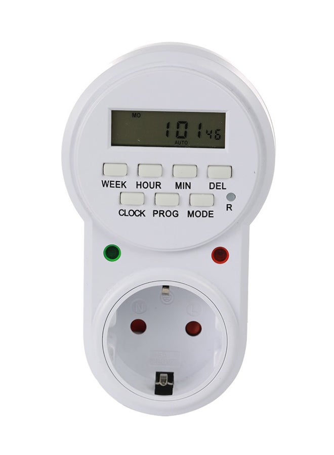 Smart Socket Digital Timer White  - Image 1