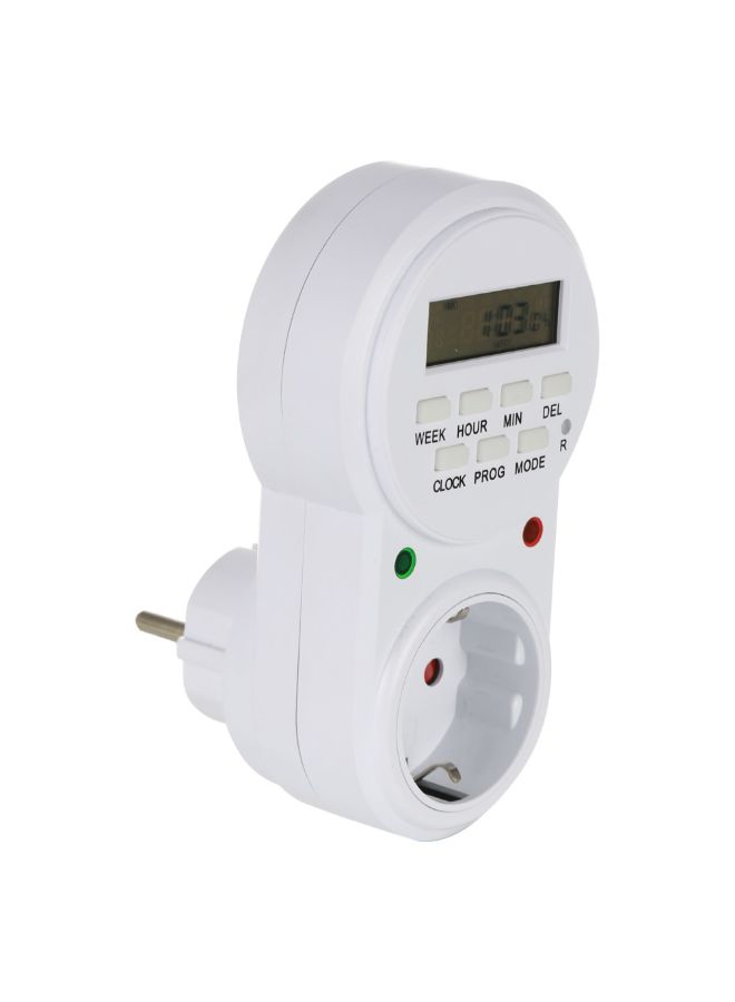 Smart Socket Digital Timer White  - Image 2