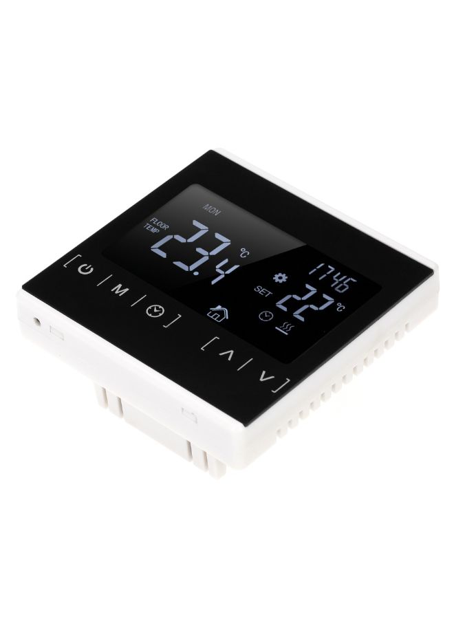 Generic Electric Floor Heating Temperature Controller Black 10.4 x 5.5cm  - Image 3
