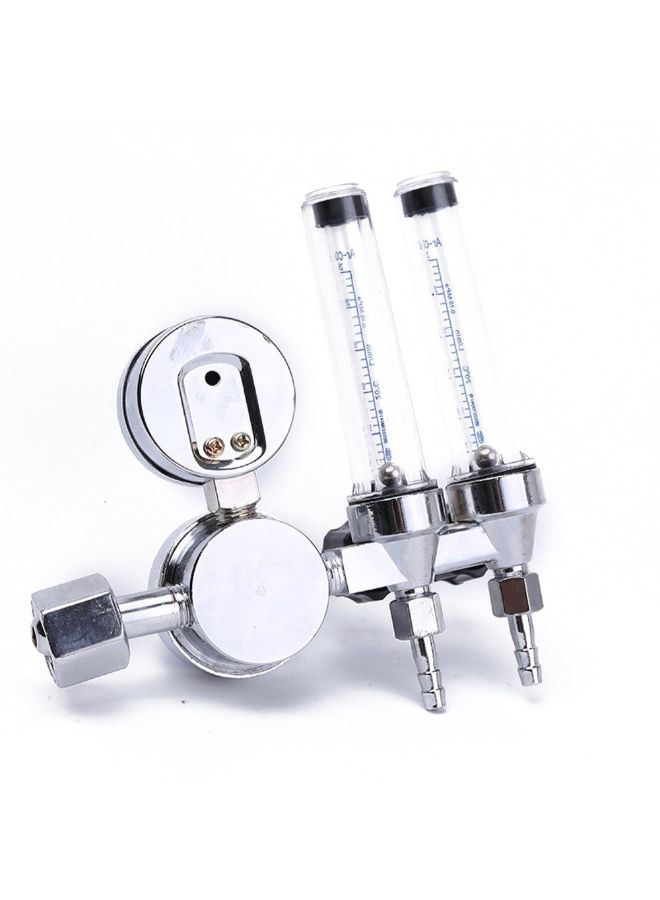 صمام منظم لتقليل ضغط الغاز فضي 18 x 11 x 17سم - Image 3