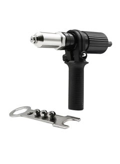 Generic Electric Rivet Nut Machine Black/Silver 14.5 x 10centimeter  - Image 1