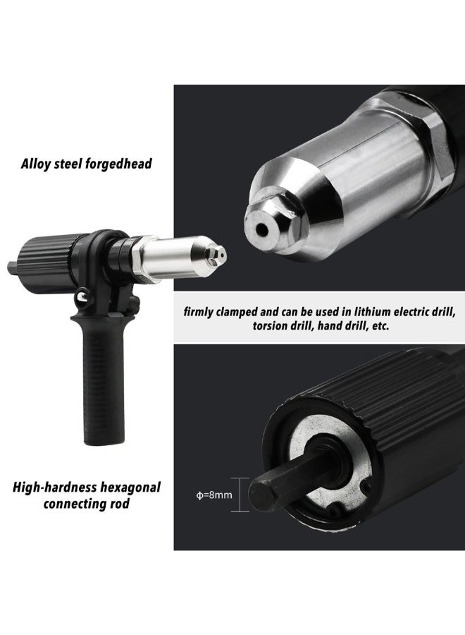 Electric Rivet Nut Machine Black/Silver 14.5 x 10cm - Image 2