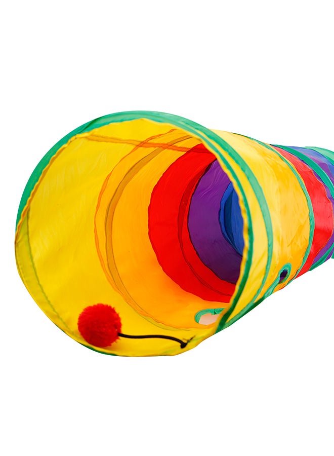 ماركة غير محددة أنبوب لعب للقطط أحمر/أزرق/أخضر 30x30سم  - Image 2