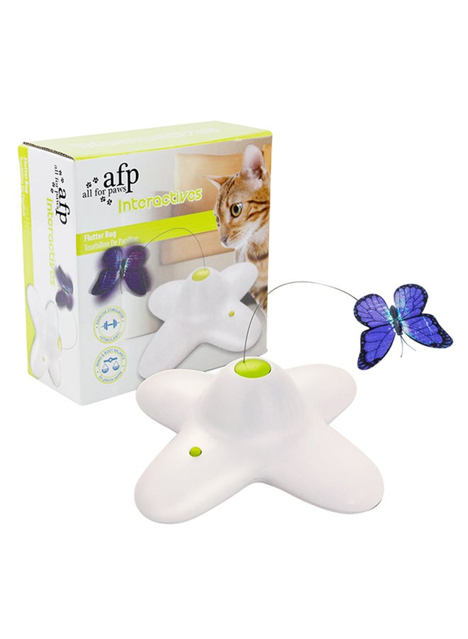 Luminous Butterfly Wand Interactive Toy White 20 x 20cm - Image 1