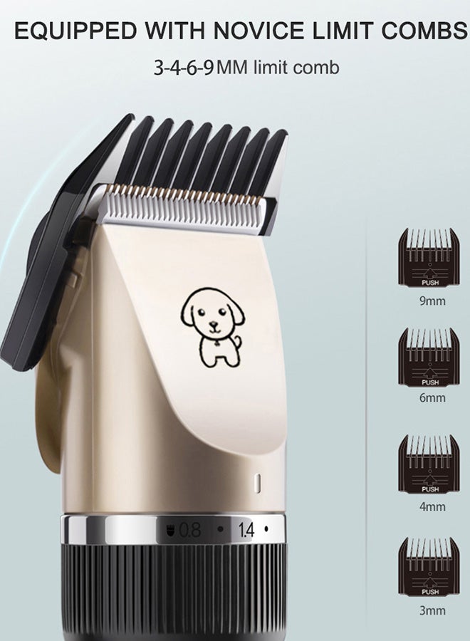 مجموعة تشذيب الحيوانات الأليفة ذهبي/ أسود 25 x 17سم - Image 2