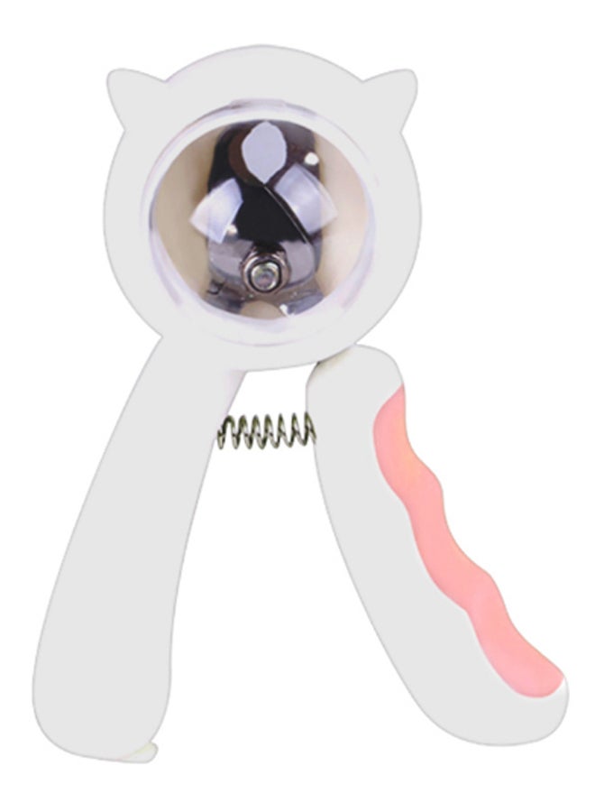 Pet Nail And Claw Clipper Pink/White/Silver - Image 1