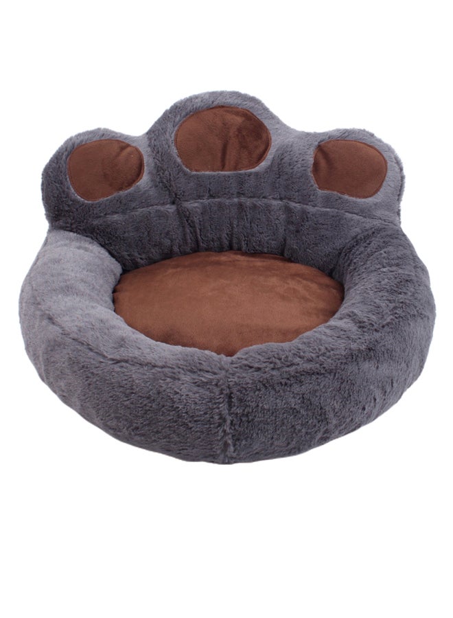 Claw Shaped Soft Sleeping Bed Grey/Brown M - v1593056588/N38828782A_1