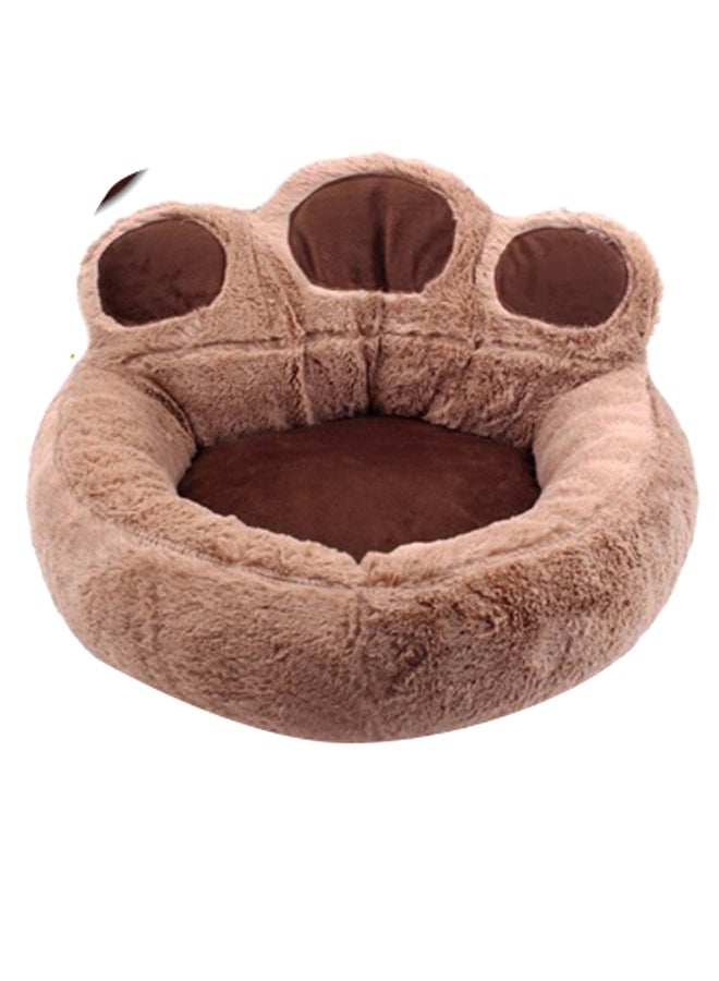 سرير النوم الناعم على شكل مخلب بني M - Image 2