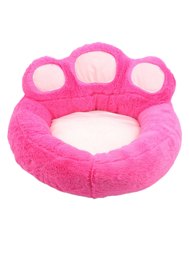 سرير النوم الناعم على شكل مخلب بيج / وردي S - Image 1