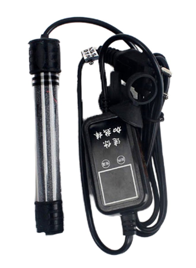 Generic Digital Display Aquarium Heating Rod Black/Silver 12.5cm  - Image 2