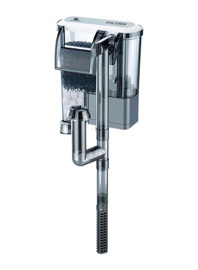 Aquarium Hangi On Filter Black/Grey/White 12 x 7.5cm - Image 1