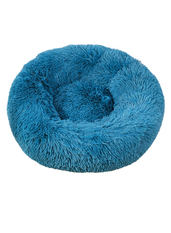 Donut Style Soft Plush Pet Bed Petrol Blue 40 x 40cm - v1593056606/N38828823A_1