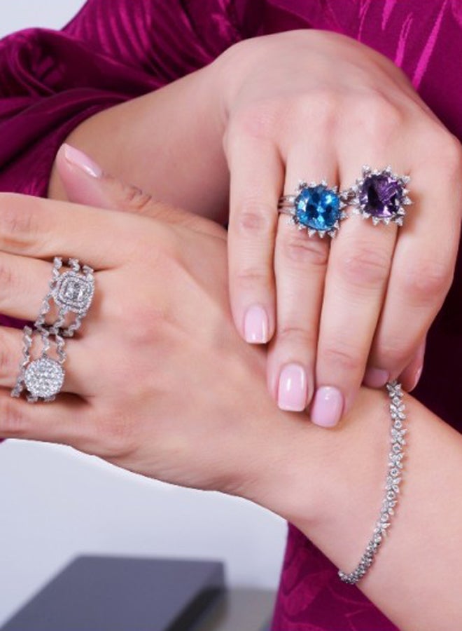 1.38 Ct Diamond Mirage Bling Ring  - Image 2