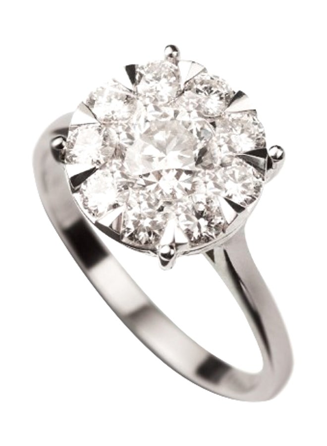0.88 Ct Diamond Mirage Classic Ring 