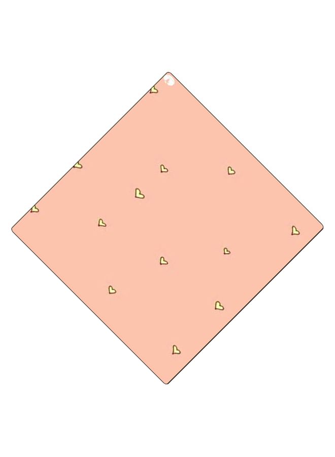 بي بي لوحة ماوس ألعاب بتصميم مضادة للانزلاق وبنمط مطبوع وردي/أصفر - Image 2