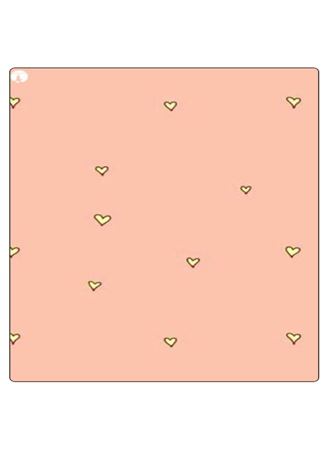 بي بي لوحة ماوس ألعاب بتصميم مضادة للانزلاق وبنمط مطبوع وردي/أصفر - Image 1