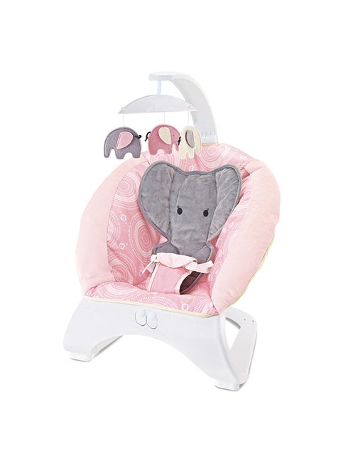 Portable Unique Design Activity Bouncer Rocker With Hanging Toys For Baby