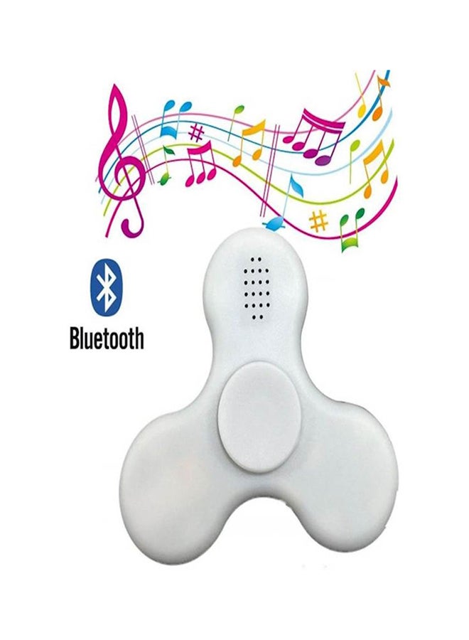 Generic - LED Light Fidget Spinner With Bluetooth Speaker For ADHD Stress Relief 9 x 1centimeter - Image 1