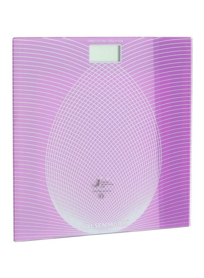 أولسنمارك ميزان رقمي لقياس الأوزان أرجواني 33 x 33سم - Image 2
