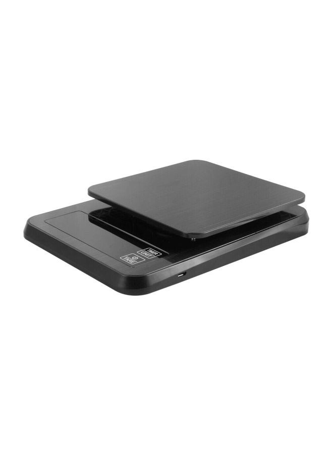 oem Digital Drip Coffee Scale Black 22x15x2.5cm - Image 4