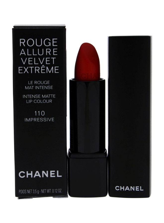 CHANEL - Rouge Allure Velvet Extreme Intense Matte Lip Colour 110 Impressive - Image 1