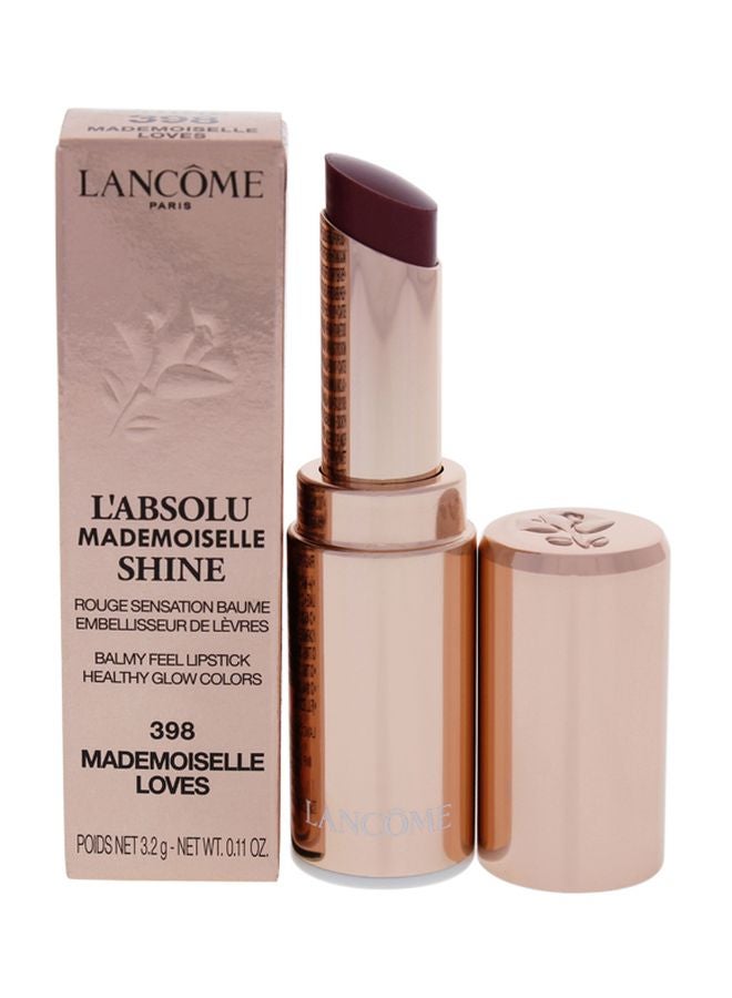 LANCOME L'Absolu Mademoiselle Shine Lipstick 398 Mademoiselle Loves  - Image 1