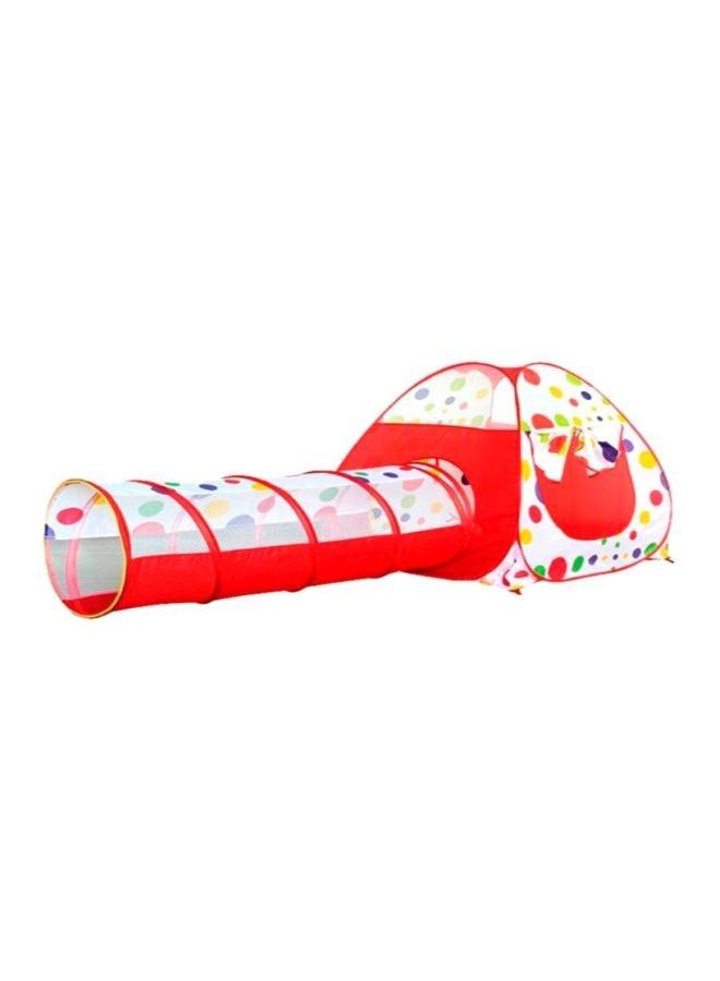 Baby love Magic Ball House And Tunnel With 100 Balls 19-L1628 27x45x27cm - Image 1