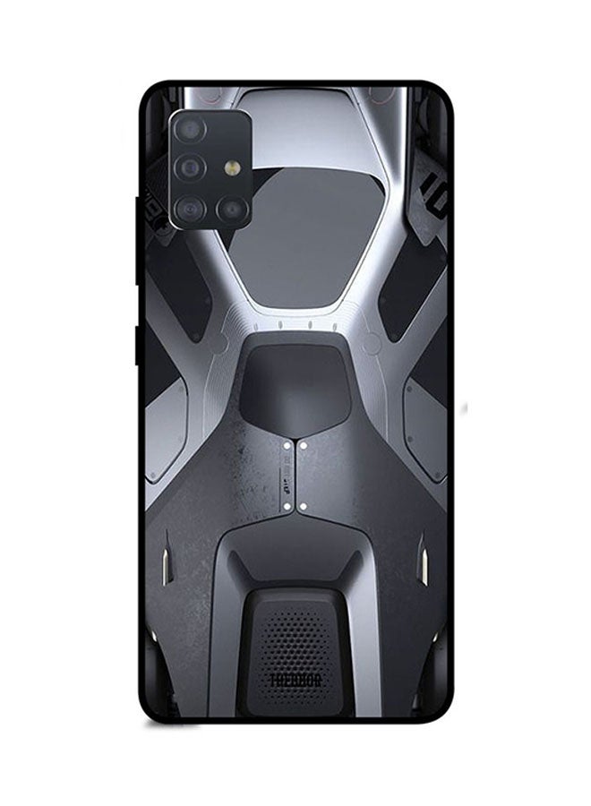 غطاء حماية واقٍ لموبايل سامسونج جالاكسي A71 أسود