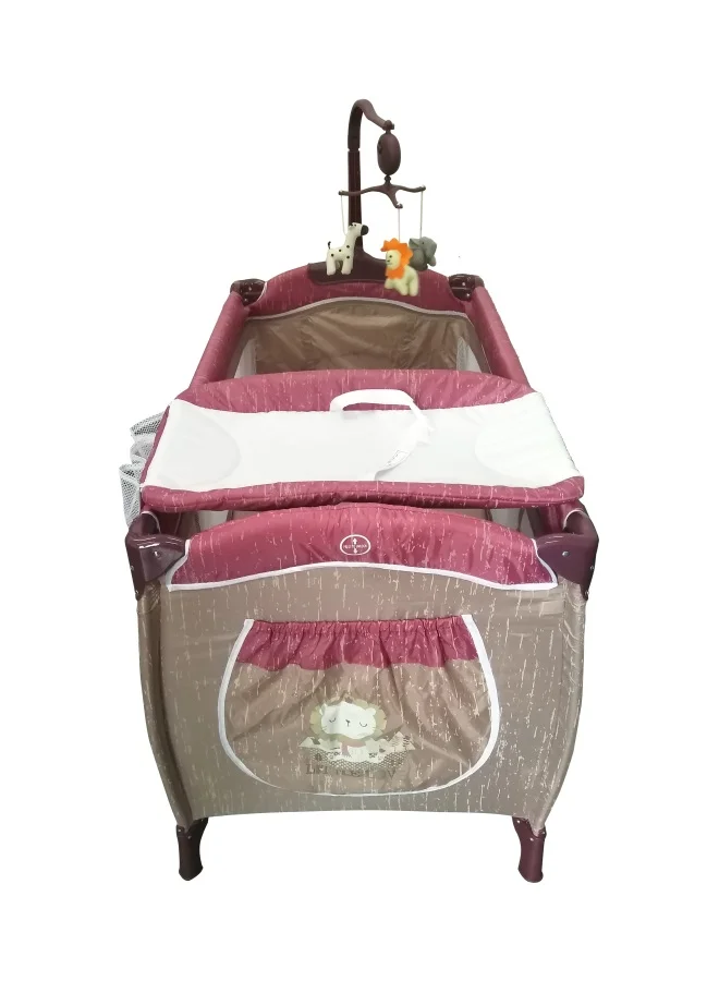 Baby love Portable Bed And Playard With Toys