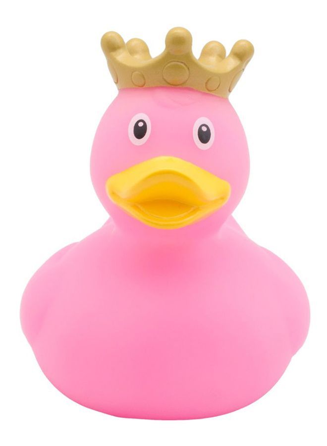 ليلالو لعبة استحمام بتصميم بطة ترتدي تاج - Image 1