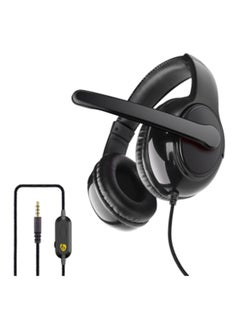 OVLENG Wired Over-Ear Gaming Headset With Microphone Black  - Image 1