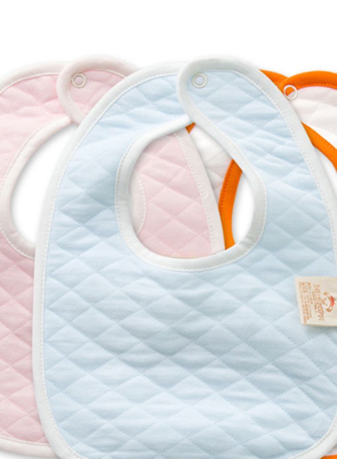 3-Piece Saliva Baby Feeding Bibs Set - Image 2