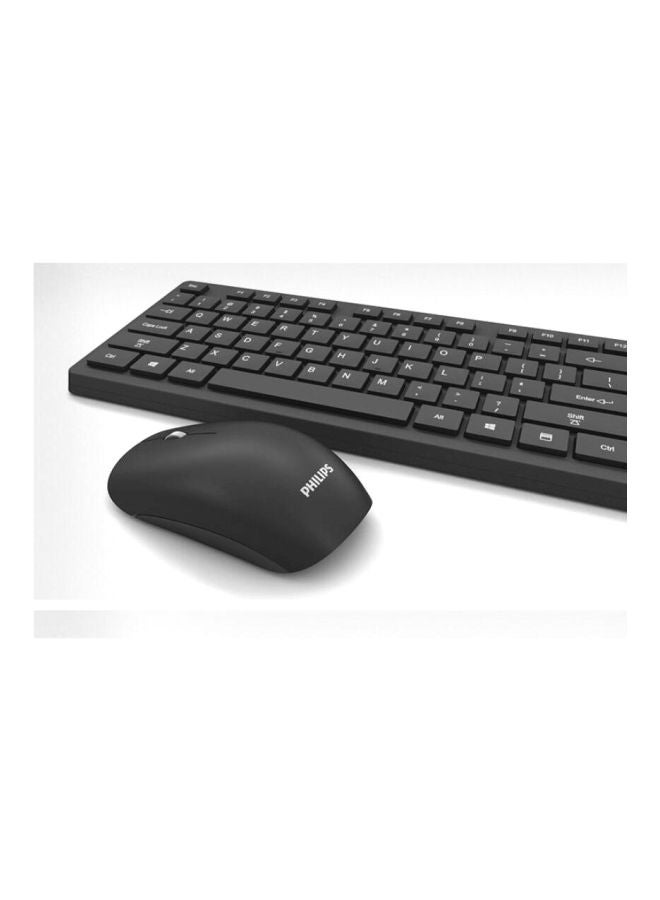 Philips Series 600 Wireless Keyboard And Mouse Combo Black  - Image 2
