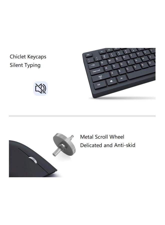 Philips Series 600 Wireless Keyboard And Mouse Combo Black  - Image 4