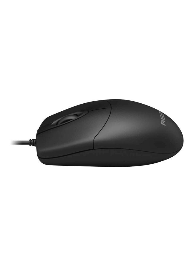 Philips USB Wired Mouse Black - Image 3