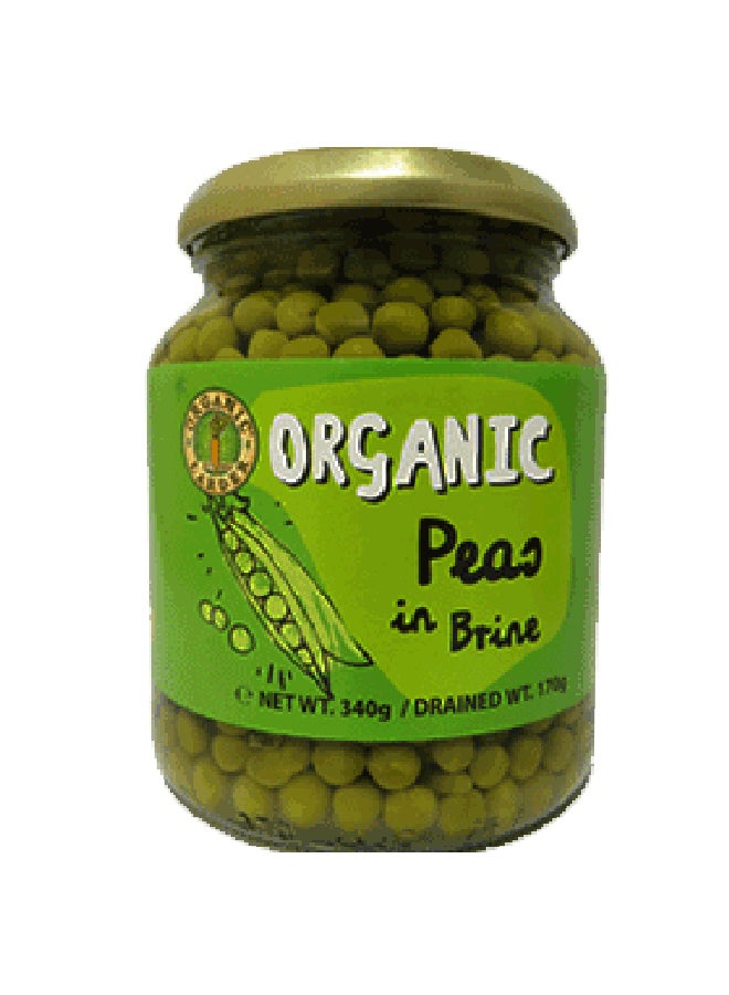 Organic Larder Organic Peas In Brine 350grams  - Image 1