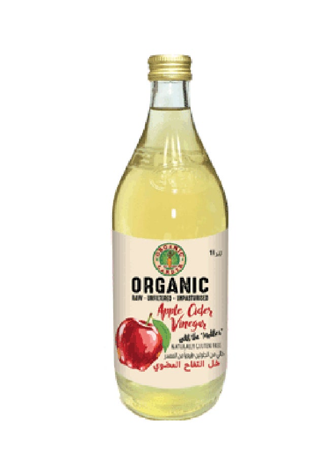 Organic Larder Organic Apple Cider Vinegar 1Liters  - Image 1