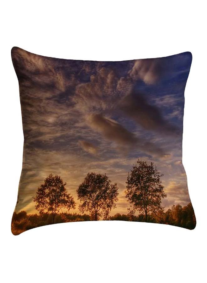 Printed Pillow Cover polyester Multicolour 40 x 40cm