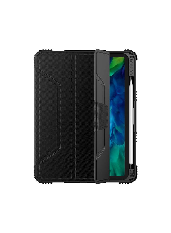 Nillkin PU Leather Full Protective Case With Apple Pencil Holder Smart Cover For iPad Pro 11 2020 Black - Image 5